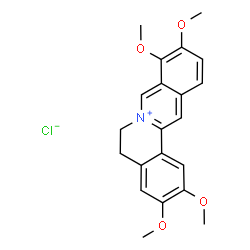 ChemSpider 2D Image | Palmatine chloride | C21H22ClNO4