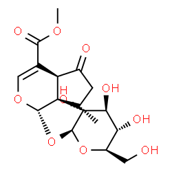 ChemSpider 2D Image | Cornin | C17H24O10