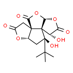 ChemSpider 2D Image | BILOBALIDE | C15H18O8