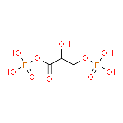ChemSpider 2D Image | Glyceric acid 1,3-biphosphate | C3H8O10P2