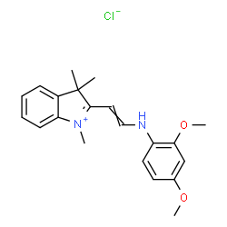 ChemSpider 2D Image | Basic Yellow 11 | C21H25ClN2O2