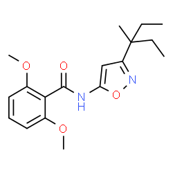 ChemSpider 2D Image | Isoxaben | C18H24N2O4