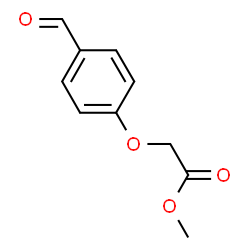 ChemSpider 2D Image | Methyl (4-formylphenoxy)acetate | C10H10O4