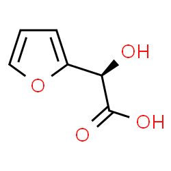 ChemSpider 2D Image | (2R)-2-Furyl(hydroxy)acetic acid | C6H6O4