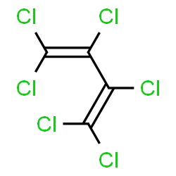 ChemSpider 2D Image | HEXACHLOROBUTADIENE | C4Cl6