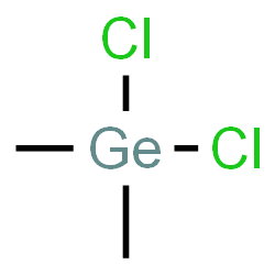 ChemSpider 2D Image | Dichloro(dimethyl)germane | C2H6Cl2Ge