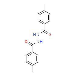 ChemSpider 2D Image | N,N'-BIS(P-TOLUOYL)HYDRAZINE | C16H16N2O2