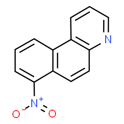 ChemSpider 2D Image | 7-Nitrobenzo[f]quinoline | C13H8N2O2