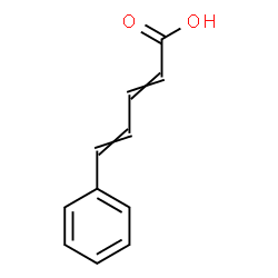 ChemSpider 2D Image | 5-Phenyl-2,4-pentadienoic acid | C11H10O2