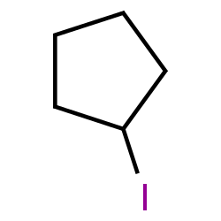 ChemSpider 2D Image | Iodocyclopentane | C5H9I