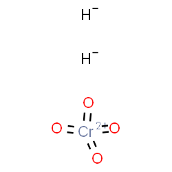 ChemSpider 2D Image | Tetraoxochromium(2+) dihydride | H2CrO4