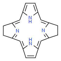 ChemSpider 2D Image | 2,3,12,13-Tetrahydroporphyrin | C20H18N4