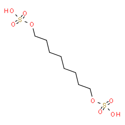 ChemSpider 2D Image | 1,8-Octanediyl bis(hydrogen sulfate) | C8H18O8S2