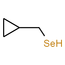 ChemSpider 2D Image | Cyclopropylmethaneselenol | C4H8Se