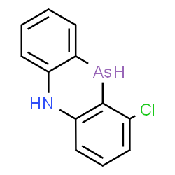ChemSpider 2D Image | 1-Chloro-5,10-dihydrophenarsazinine | C12H9AsClN