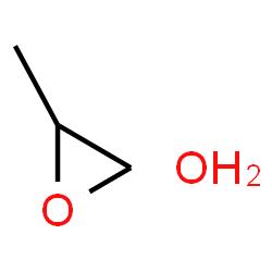 ChemSpider 2D Image | 2-Methyloxirane hydrate (1:1) | C3H8O2