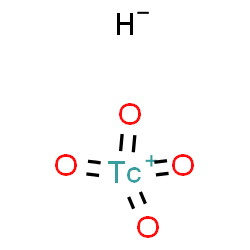 ChemSpider 2D Image | Tetraoxotechnetium(1+) hydride | HO4Tc