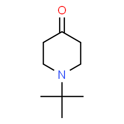 ChemSpider 2D Image | 1-tert-butyl-4-piperidone | C9H17NO