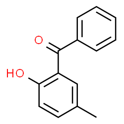ChemSpider 2D Image | 2-Hydroxy-5-methylbenzophenone | C14H12O2