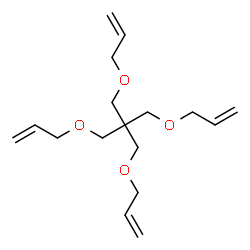 ChemSpider 2D Image | Pentaerythritol tetraallyl ether | C17H28O4