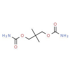 ChemSpider 2D Image | 2,2-Dimethyl-1,3-propanediyl dicarbamate | C7H14N2O4