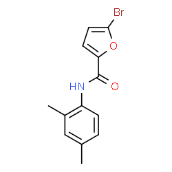 ChemSpider 2D Image | 5-Bromo-N-(2,4-dimethylphenyl)-2-furamide | C13H12BrNO2