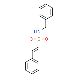 ChemSpider 2D Image | (E)-N-Benzyl-2-phenylethenesulfonamide | C15H15NO2S
