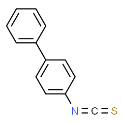 ChemSpider 2D Image | 4-BIPHENYLISOTHIOCYANATE | C13H9NS
