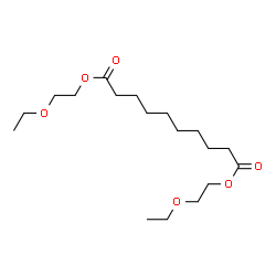 ChemSpider 2D Image | Beta-ethoxyethyl sebacate | C18H34O6