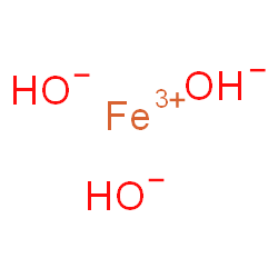 ChemSpider 2D Image | Iron(III) hydroxide | H3FeO3