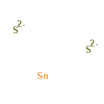 InChI=1/2S.Sn/q2*-2;+4