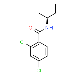 ChemSpider 2D Image | N-[(2S)-2-Butanyl]-2,4-dichlorobenzamide | C11H13Cl2NO