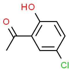 ChemSpider 2D Image | 2-acetyl-4-chlorophenol | C8H7ClO2