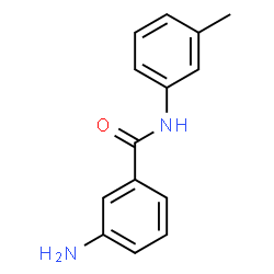 ChemSpider 2D Image | 3-Amino-N-(3-methylphenyl)benzamide | C14H14N2O