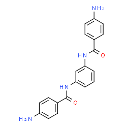 ChemSpider 2D Image | N,N'-1,3-Phenylenebis(4-aminobenzamide) | C20H18N4O2