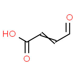 ChemSpider 2D Image | 4-Oxo-2-butenoic acid | C4H4O3