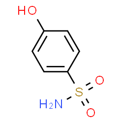 ChemSpider 2D Image | 4-Hydroxybenzenesulfonamide | C6H7NO3S