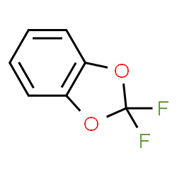 ChemSpider 2D Image | 2,2-Difluoro-1,3-benzodioxole | C7H4F2O2