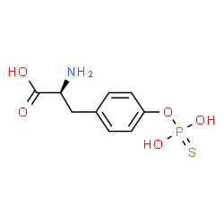 ChemSpider 2D Image | O-Thiophosphono-L-tyrosine | C9H12NO5PS