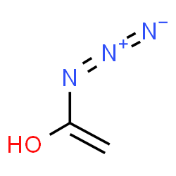 ChemSpider 2D Image | 1-Azidoethenol | C2H3N3O