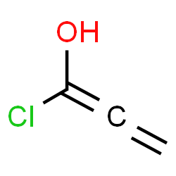 ChemSpider 2D Image | 1-Chloro-1-allenol | C3H3ClO