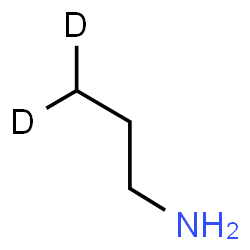 ChemSpider 2D Image | 1-(3,3-~2~H_2_)Propanamine | C3H7D2N