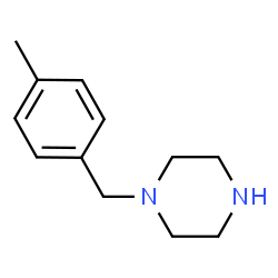 ChemSpider 2D Image | 1-(4-Methylbenzyl)piperazine | C12H18N2