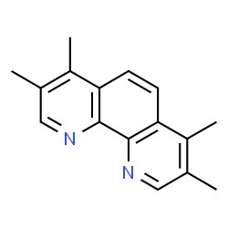 ChemSpider 2D Image | 3,4,7,8-Tetramethyl-1,10-phenanthroline | C16H16N2