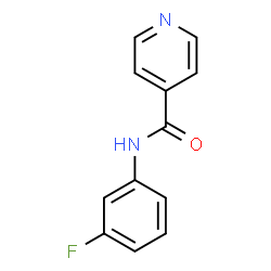ChemSpider 2D Image | N-(3-Fluorophenyl)isonicotinamide | C12H9FN2O