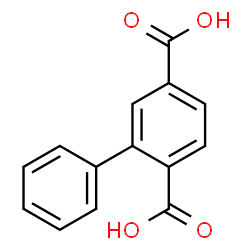 ChemSpider 2D Image | 2,5-Biphenyldicarboxylic acid | C14H10O4