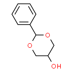 ChemSpider 2D Image | 2-Phenyl-1,3-dioxan-5-ol | C10H12O3