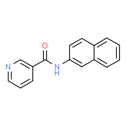 ChemSpider 2D Image | N-(2-Naphthyl)nicotinamide | C16H12N2O