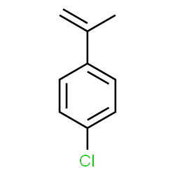 ChemSpider 2D Image | 4-chloro-α-methylstyrene | C9H9Cl