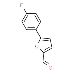 ChemSpider 2D Image | 5-(4-Fluorophenyl)-2-furaldehyde | C11H7FO2